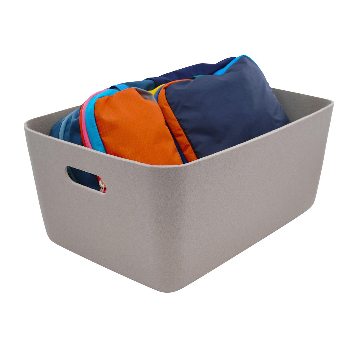 Welaxy Felt Storage Basket With Handles | The Container Store