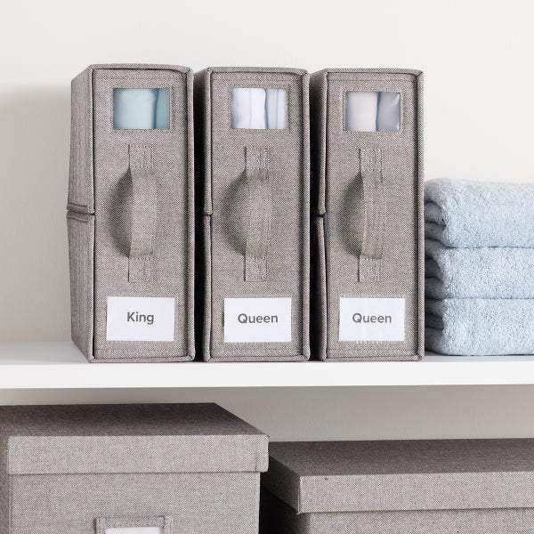 The Container Store Cambridge Sheet Organizer Set