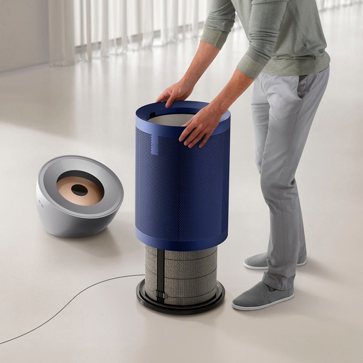 C*y様 dyson HS03 DBBC BXBR BLUE ケース付き Dyson Purifier Big Plus Quiet Formaldehyde BP03 | The Container Store
