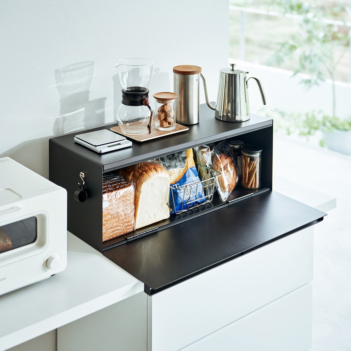 Yamazaki Wide Bread Box | The Container Store
