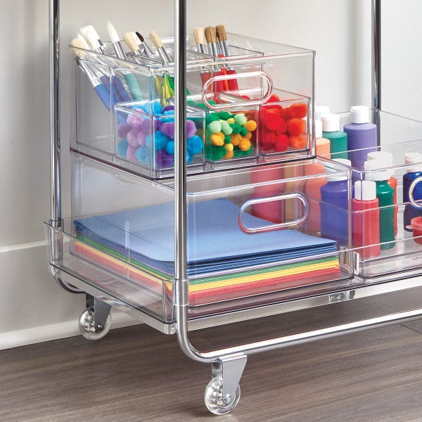 iDesign The Home Edit Medium Clear Recycled Plastic