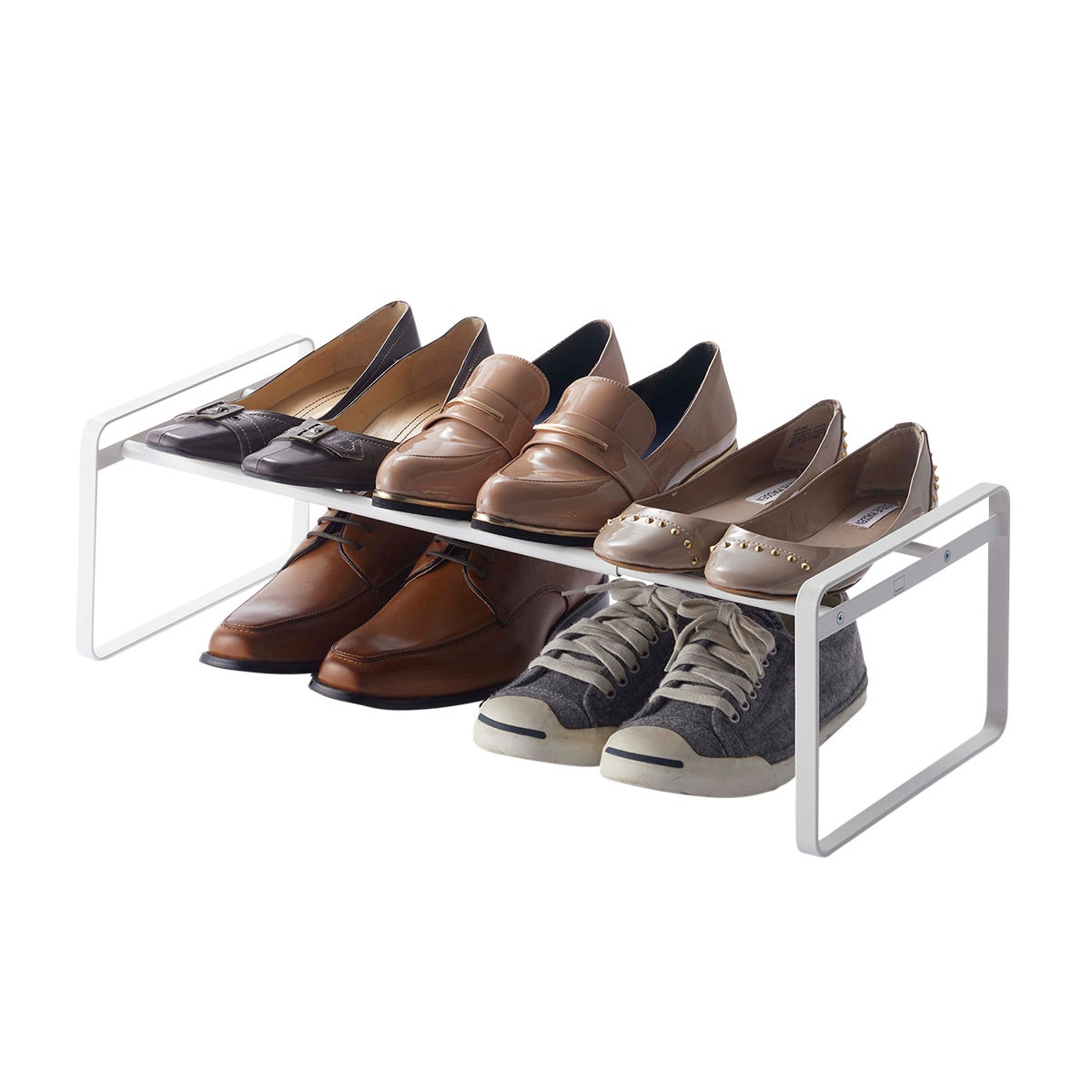 Yamazaki Stackable Shoe Rack | The Container Store