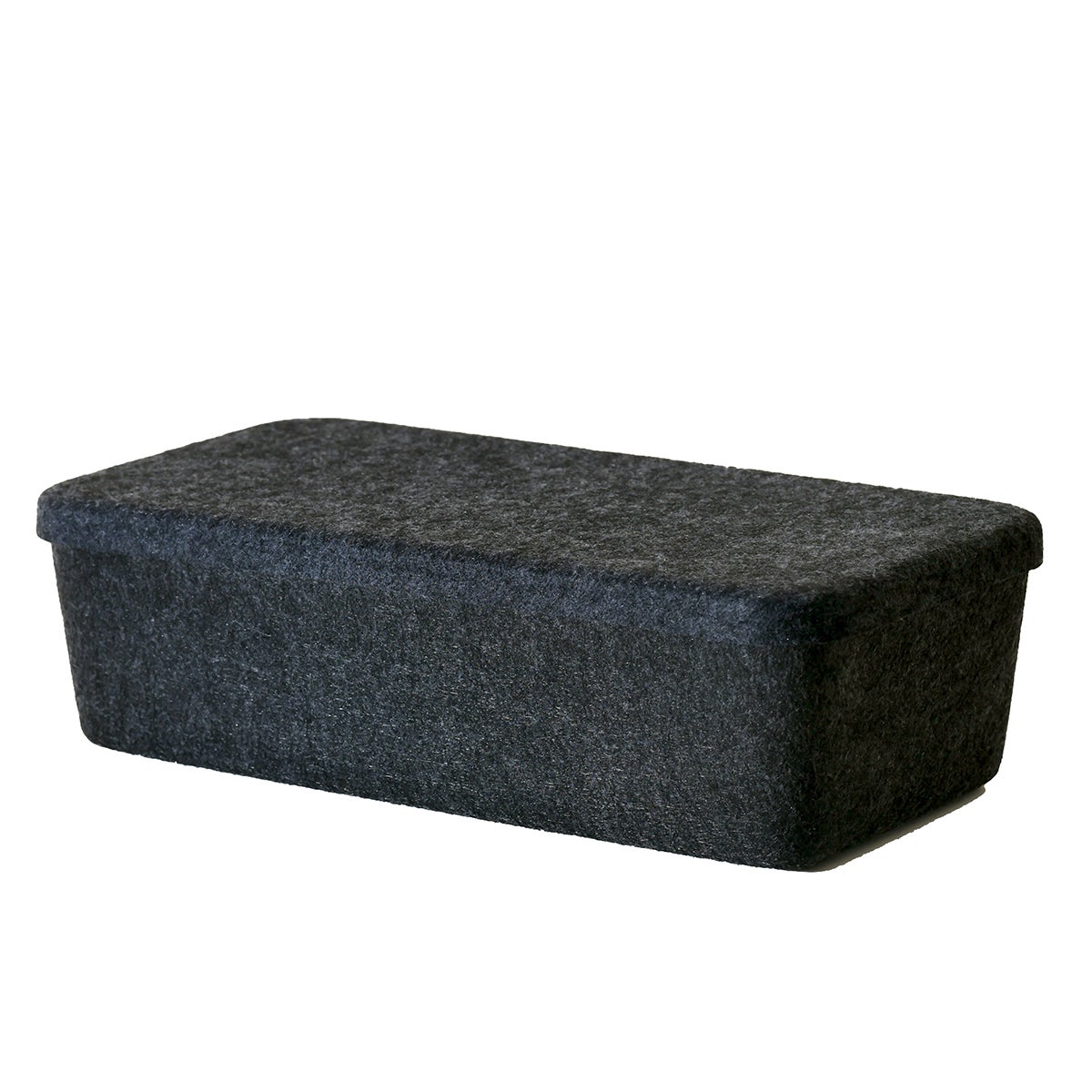 SortJoy Long Sculpted Bin with Lid