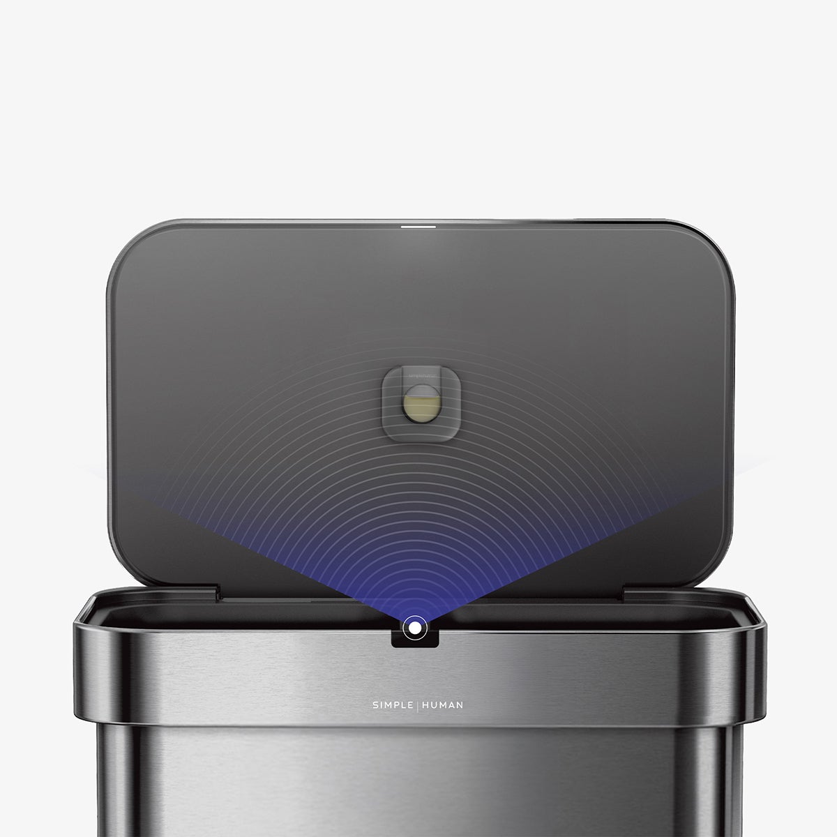 Simplehuman 58L Rectangular Sensor Trash Can - Thumbnail 2