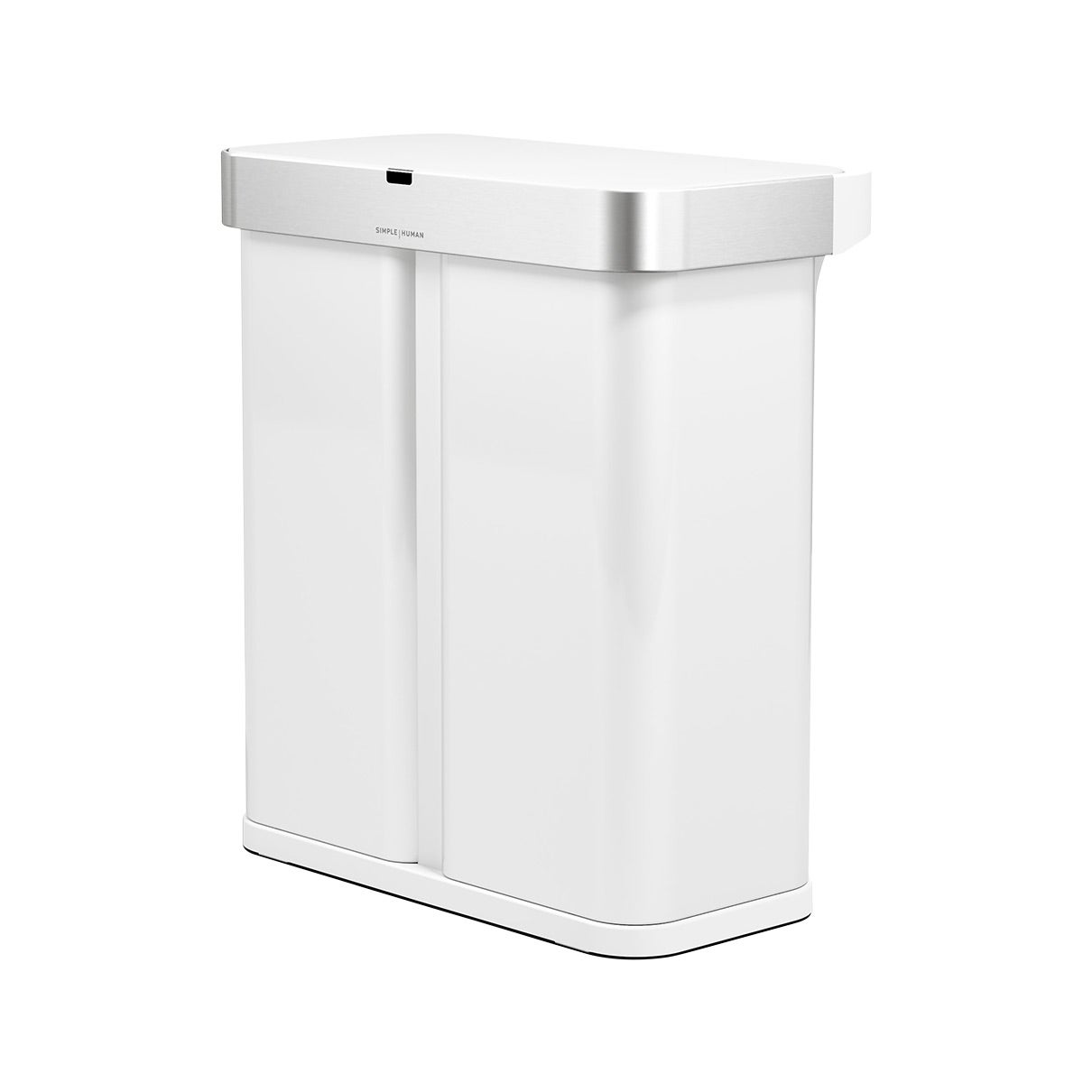 Simplehuman 58L Rectangular Sensor Recycler Can | The Container Store