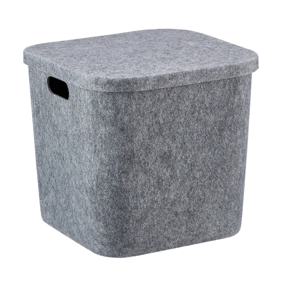The Container Store Remy Sculpted Cube with Lid | The Container Store