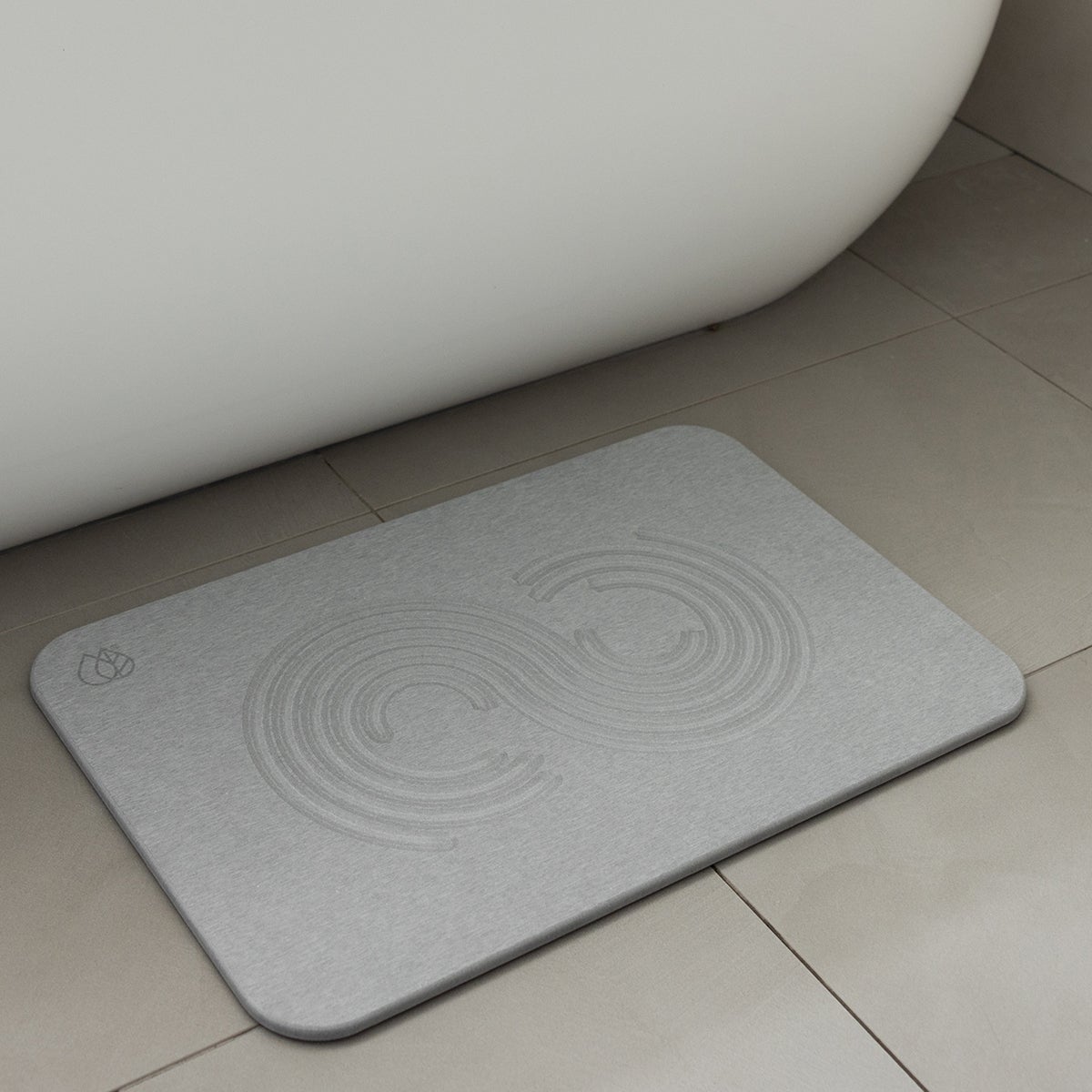 Dorai Original Bath Stone Mat | The Container Store