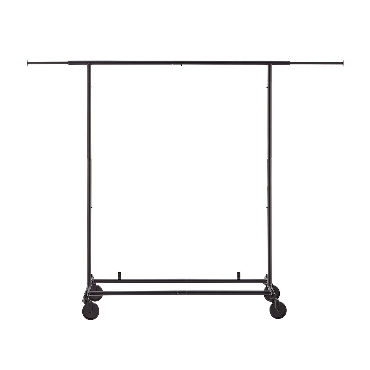 Chrome Commercial Folding Garment Rack | The Container Store