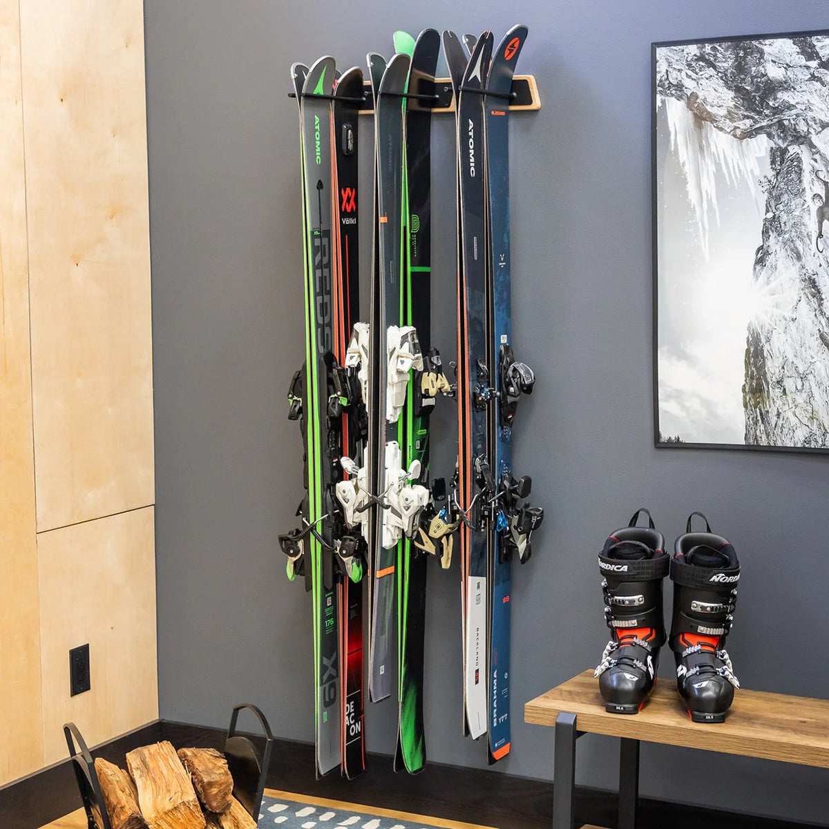 StoreYour Burlington Ski Storage Rack