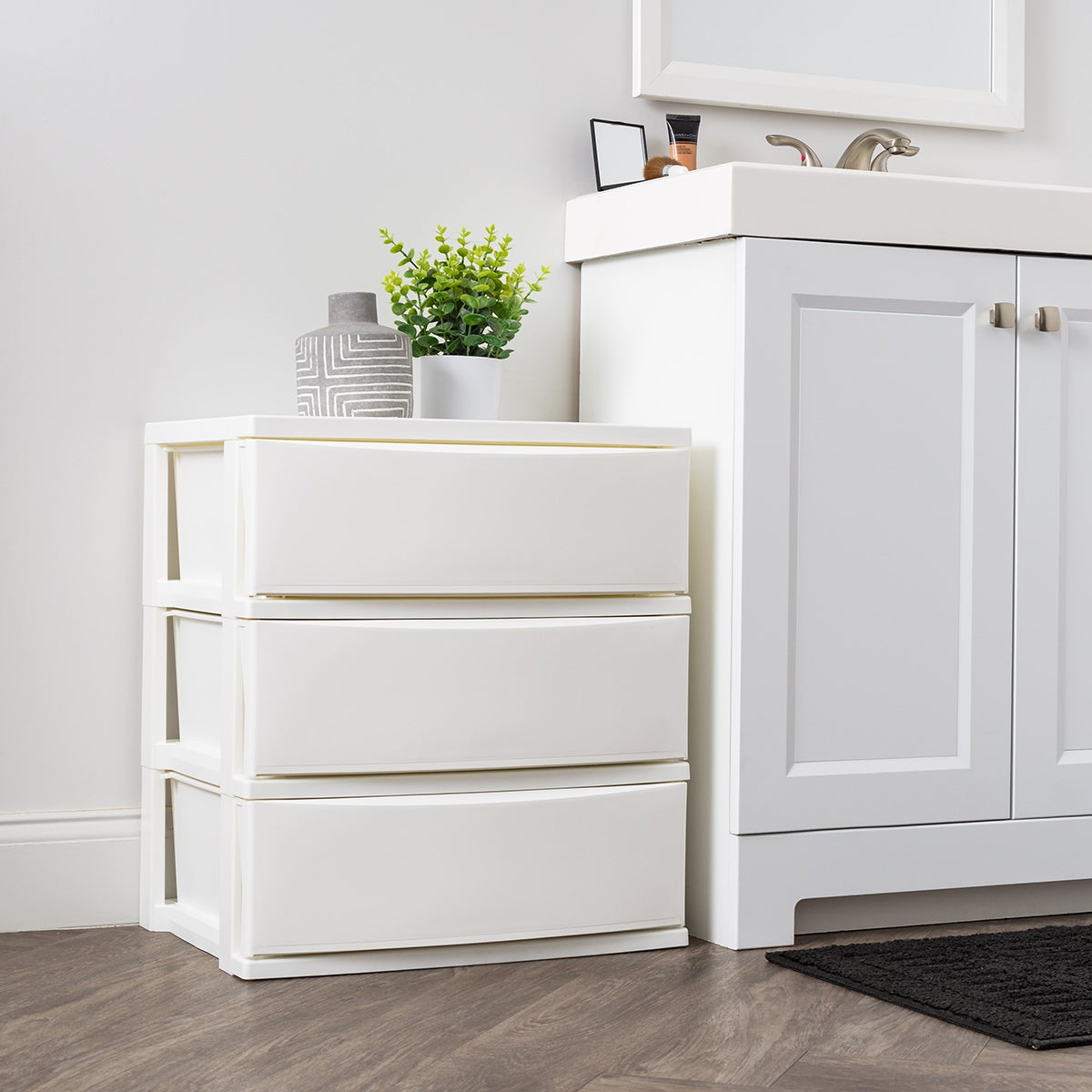 Iris 3 Drawer Wide Chest Pkg/2 | The Container Store