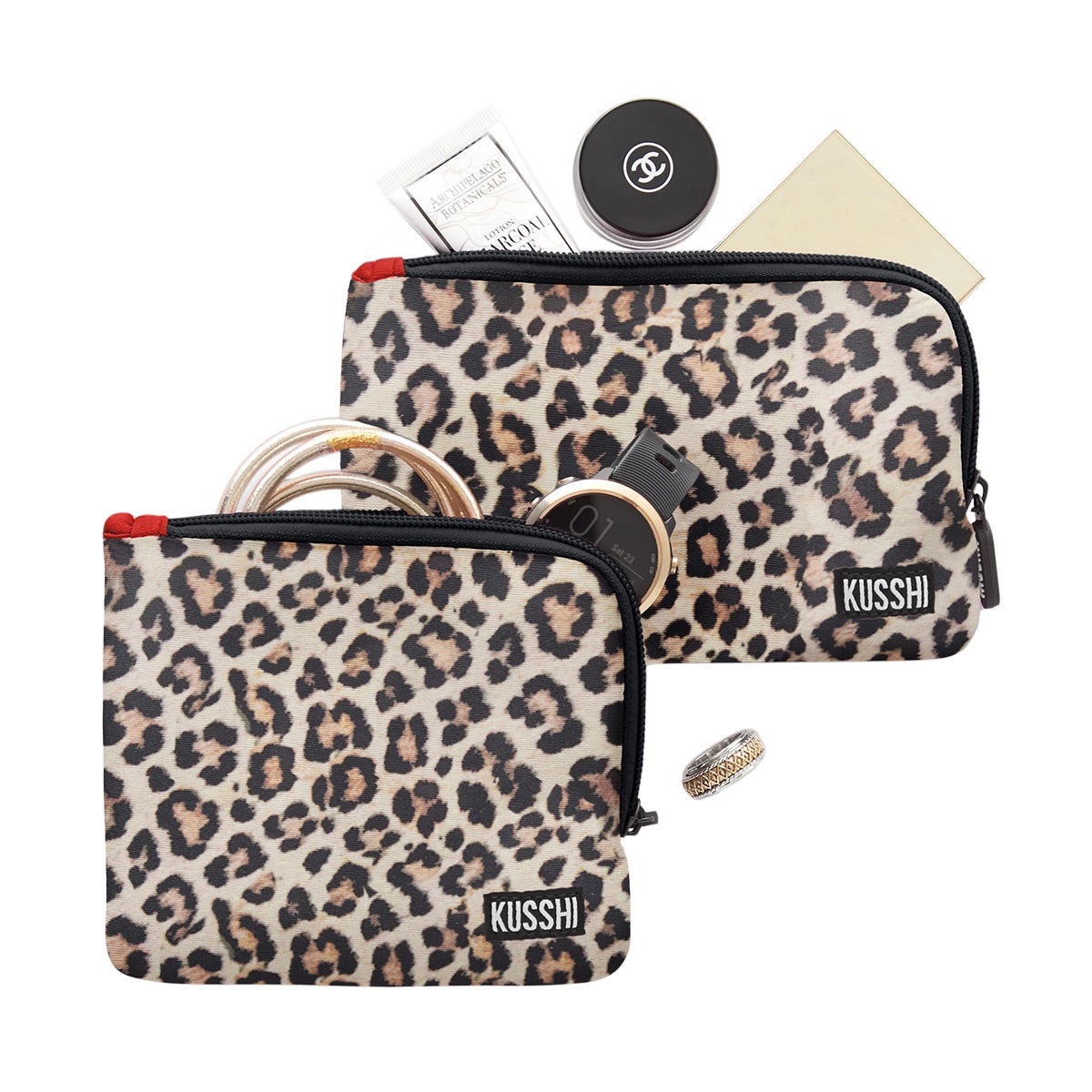 KUSSHI On-The-Go Pouch Set | The Container Store