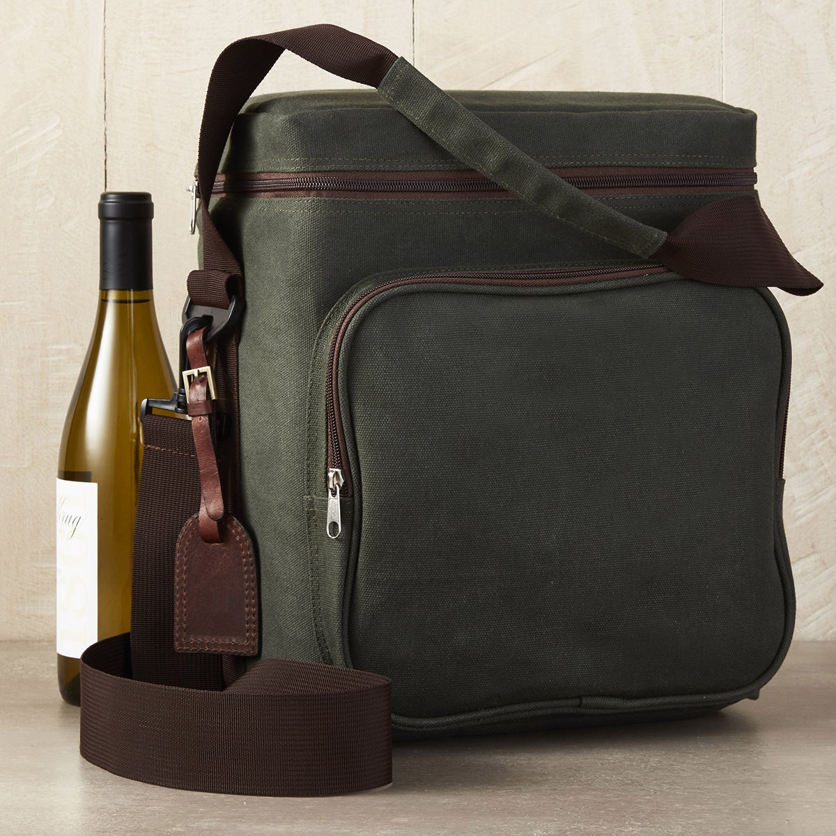 Wine Enthusiast Weekend Wine Bag - Thumbnail 2