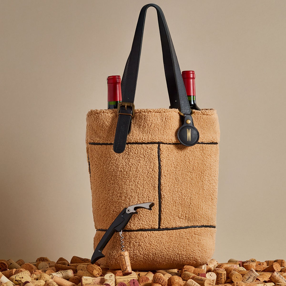 Wine Enthusiast Wine Tote - Thumbnail 2