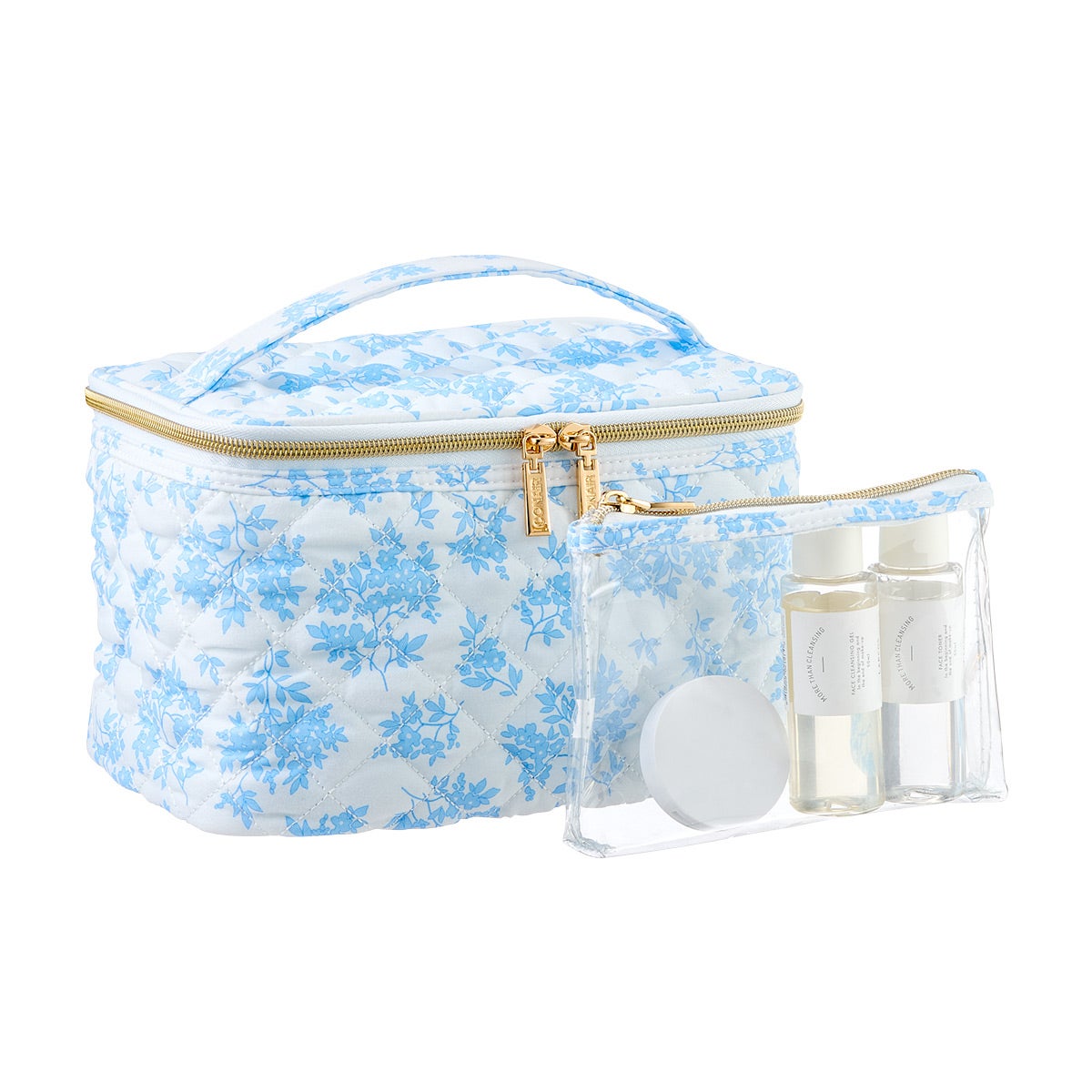 conair travel toiletry bag toiletries for Women and Men, Clear Bag by Travel Smart : Transparent Makeup Bag : Beauty & Personal Care This blue PVC bag has a side carrying handle for added convenience. Travel Smart Transparent Sundry Pouch/Cosmetic