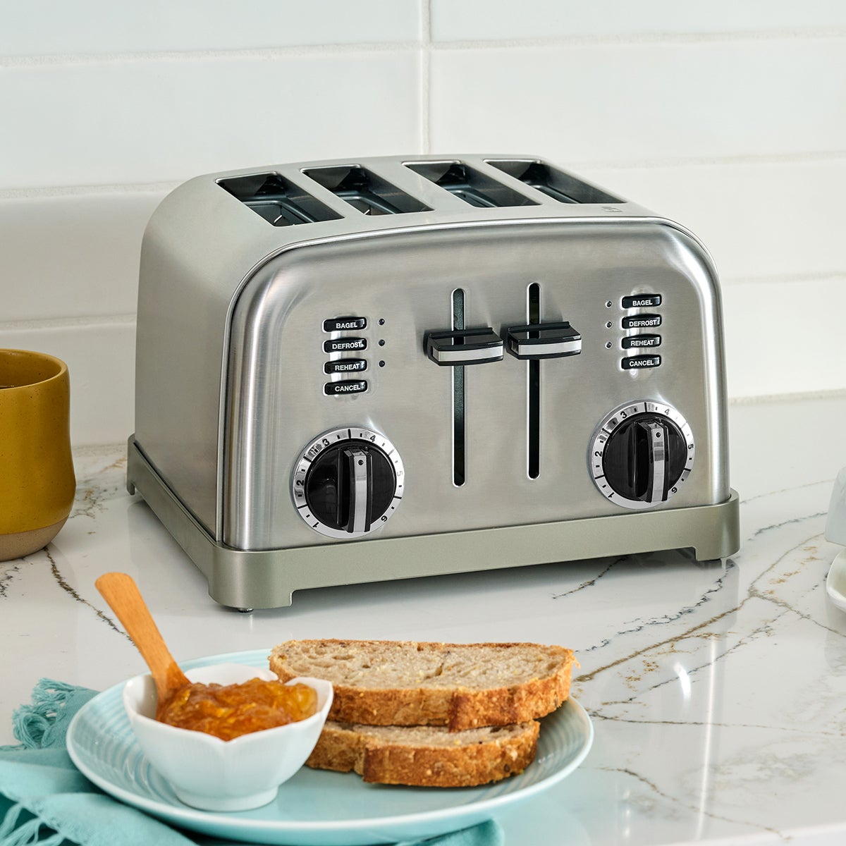 Cuisinart 4-Slice Metal Classic Toaster | The Container Store