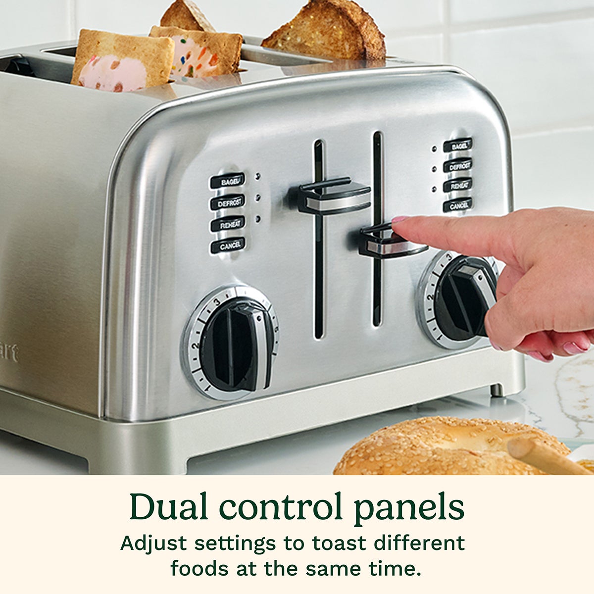 Cuisinart 4-Slice Metal Classic Toaster | The Container Store