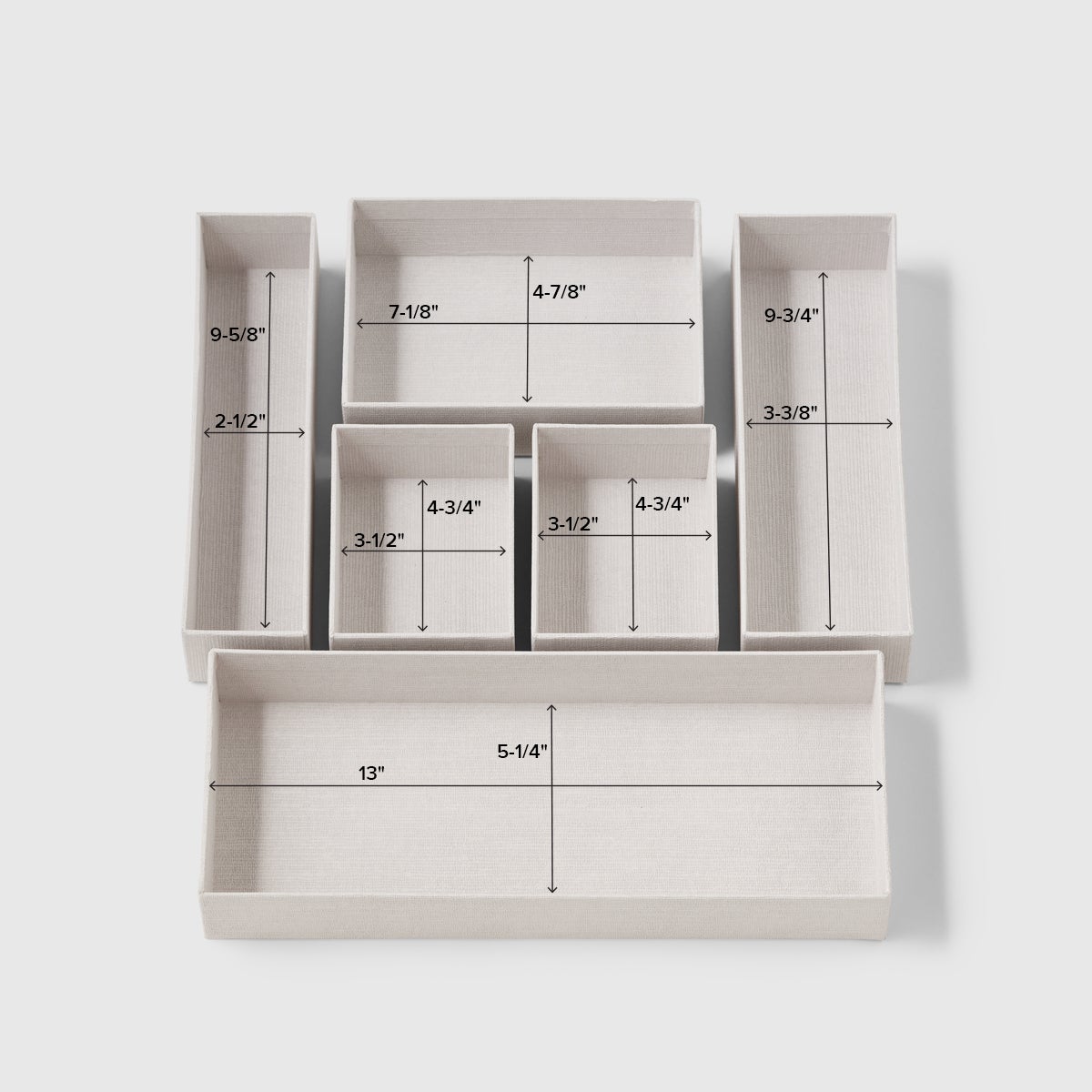 Marie Kondo Calm Small Hikidashi Drawer Organizers | The Container
