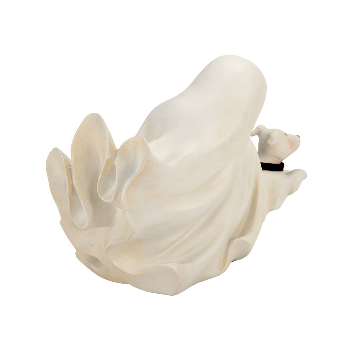 Ghost with Running Dog Figurine | The Container Store
