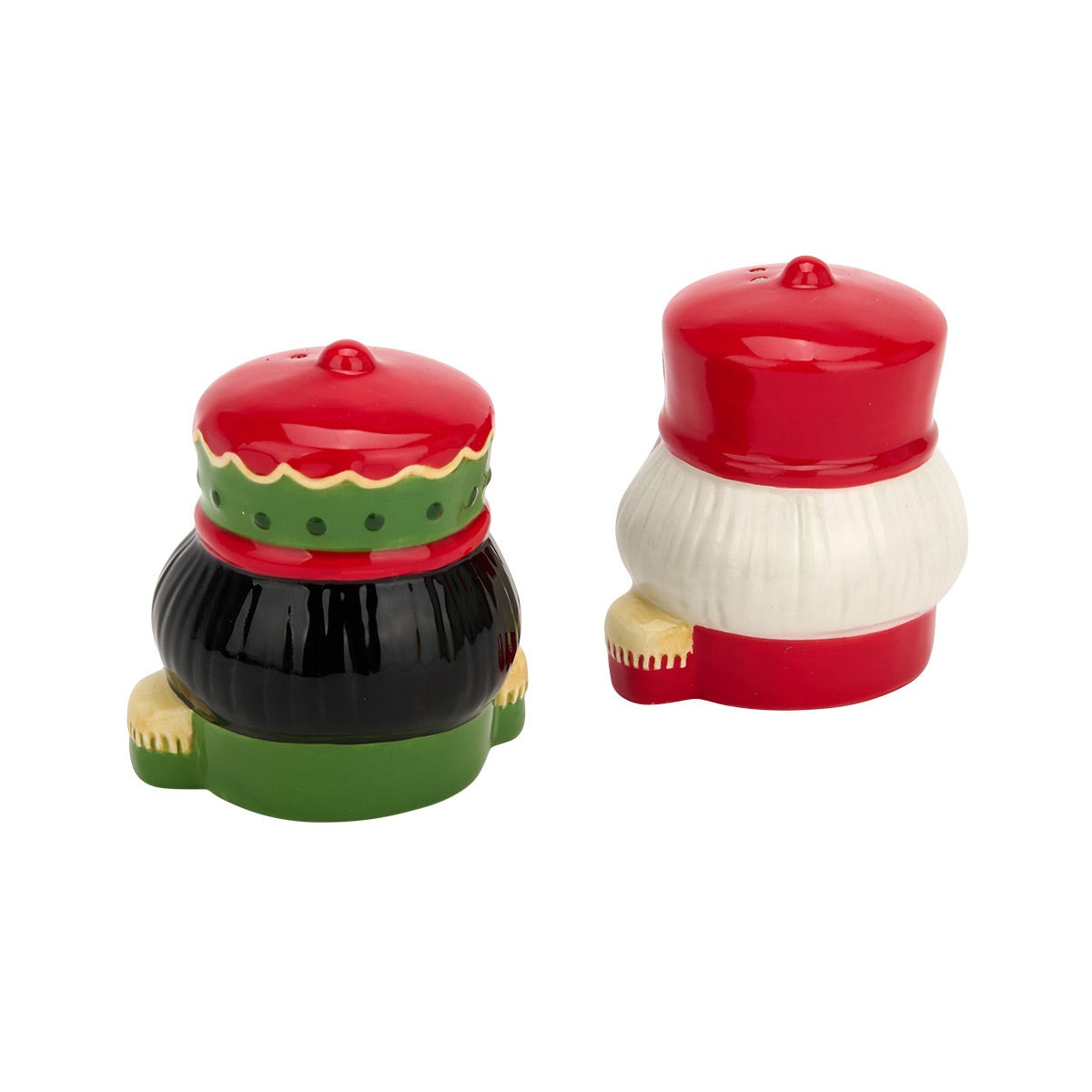 Jolly Nutcracker Salt and Pepper Shaker Set | The Container Store