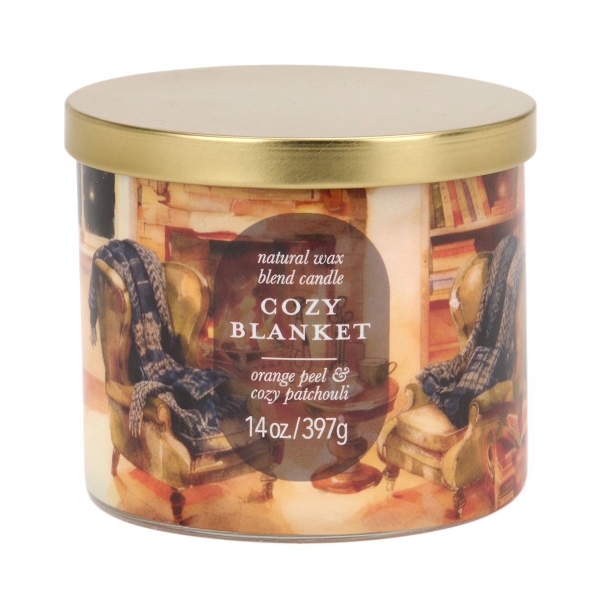 14OZ Autumn Candle Jar | The Container Store