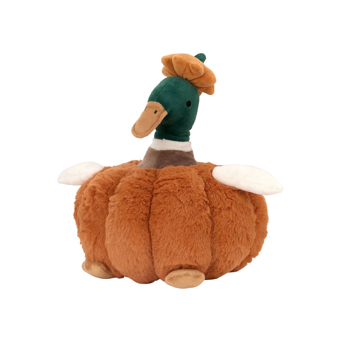 Duck In Pumpkin Pillow | The Container Store