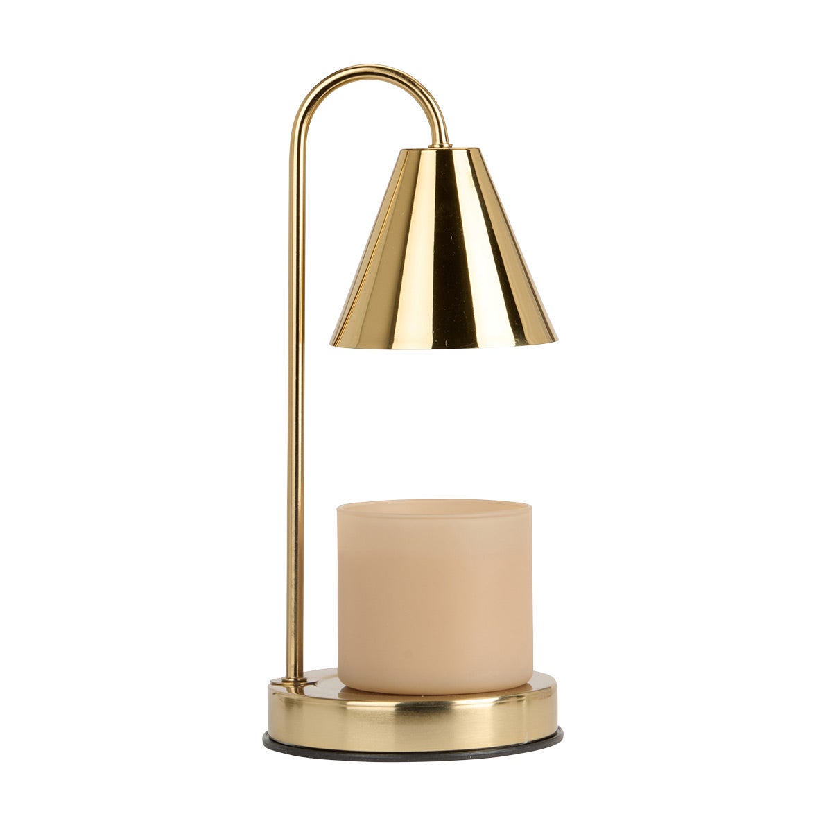 【新品】コカ・コーラ　CANDLE LAMP Gold Metal Cone Shade Candle Warmer Lamp | The Container Store