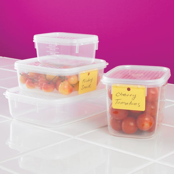 Tellfresh 1 75l Food R From Storage Box Decor Tellfresh R System Tag Set Multicoloured