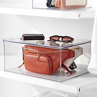 The Container Store Clearline Small Drawer Dividers Clear