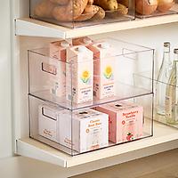 Utility Narrow Stackable Plastic Bins