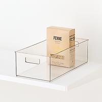 Utility Narrow Stackable Plastic Bins