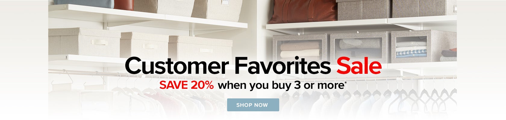 Customer Favorites Sale