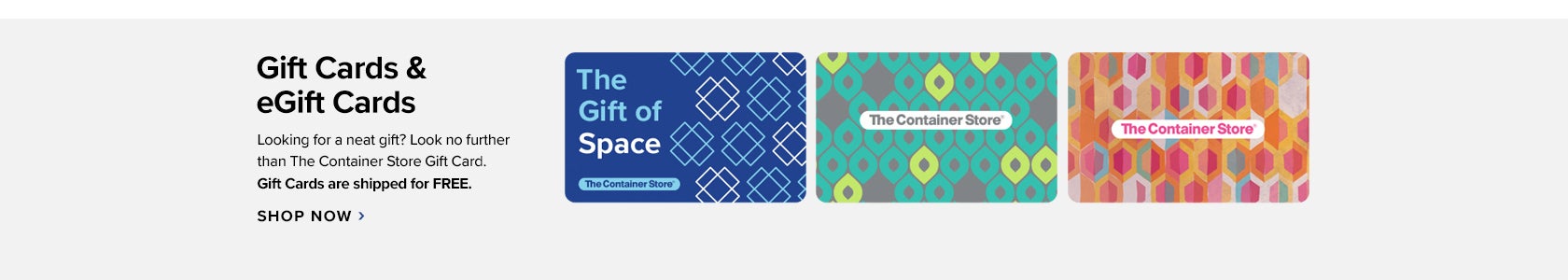 The Container Store Gift Cards
