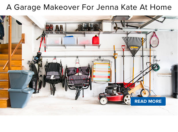 A Garage Makeover For Jenna Kate At Home