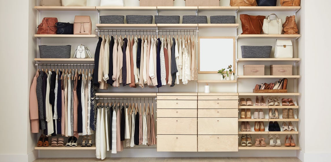 How to Organize a Small Reach-in Closet for Multi-Purpose Storage