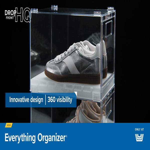 Everything Organizer Drop-Front Shoe Box