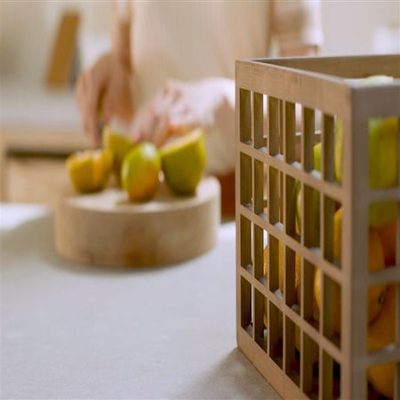 Marie Kondo Shoji Bamboo 3-Section Pen Organizer