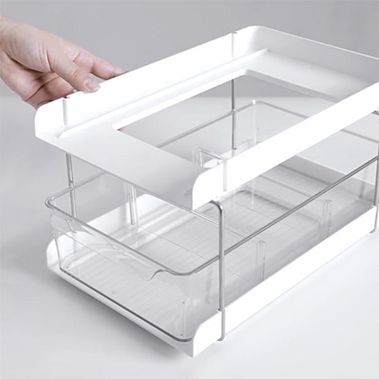 2-Drawer Cabinet Organizer