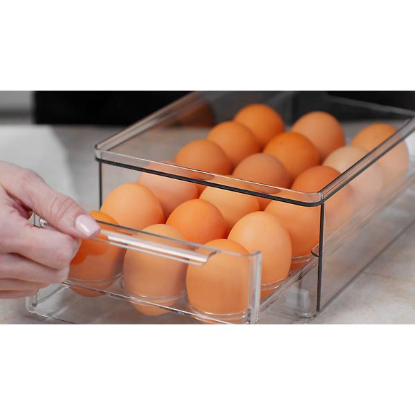 Stackable Egg Holder | 18 Egg Holder | Egg Tray | Farmhouse Egg Holder |  Counter Egg Storage | Wooden Egg Holder | Egg Carton