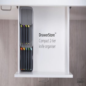 Joseph Joseph 2Tier DrawerStore Knife Organizer The Container Store