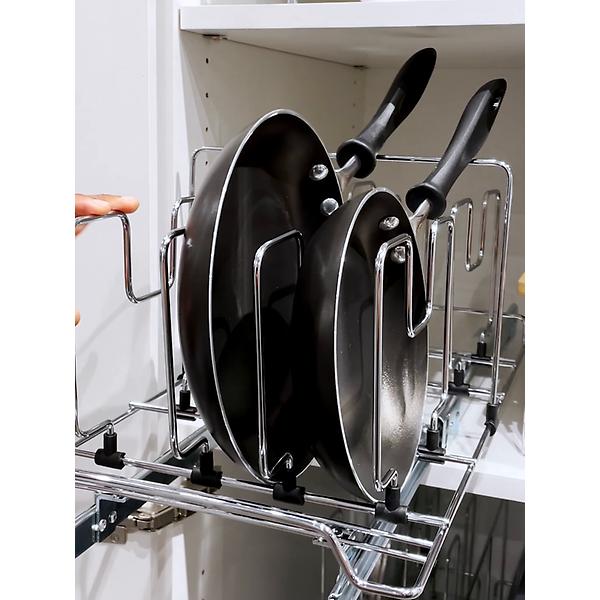 Chrome Roll-Out Bakeware Organizer