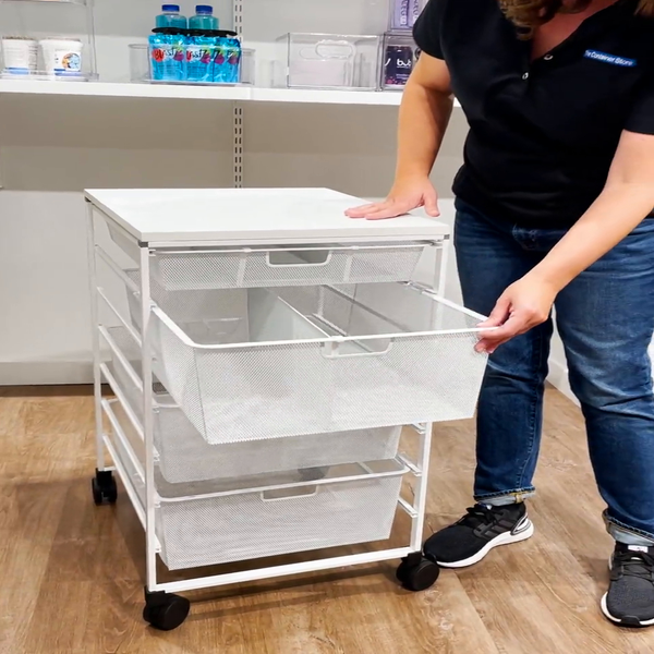 Elfa Mesh Closet Drawers Assembly Dandk Organizer