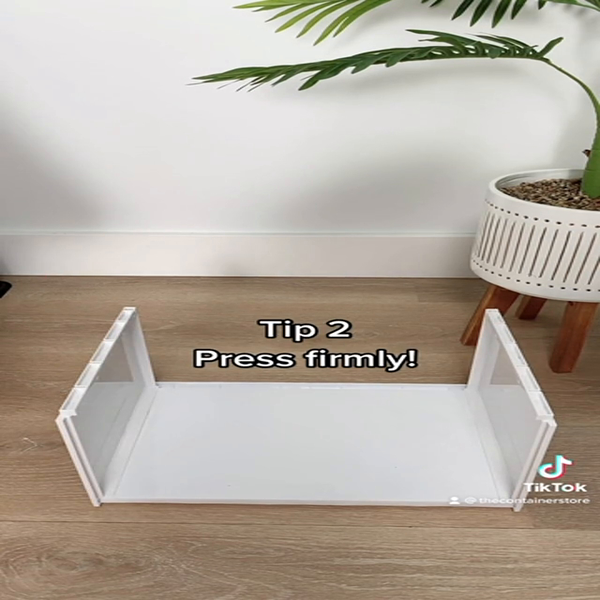 Side Profile Drop-Front Shoe Box